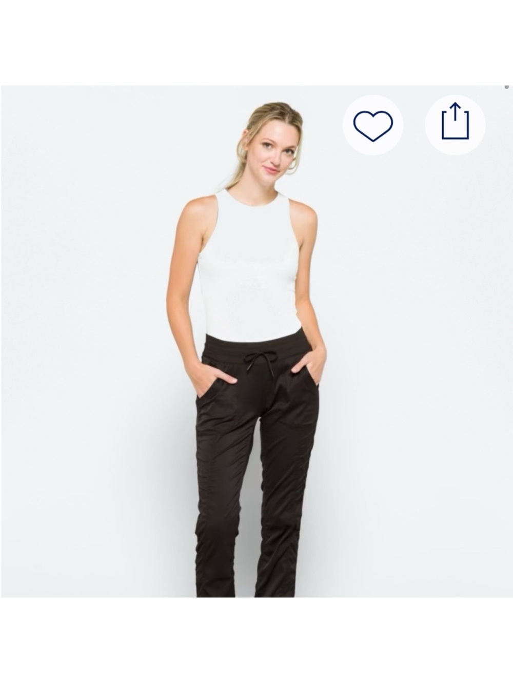 The North Face Women's Black Pants, Aphrodite XL